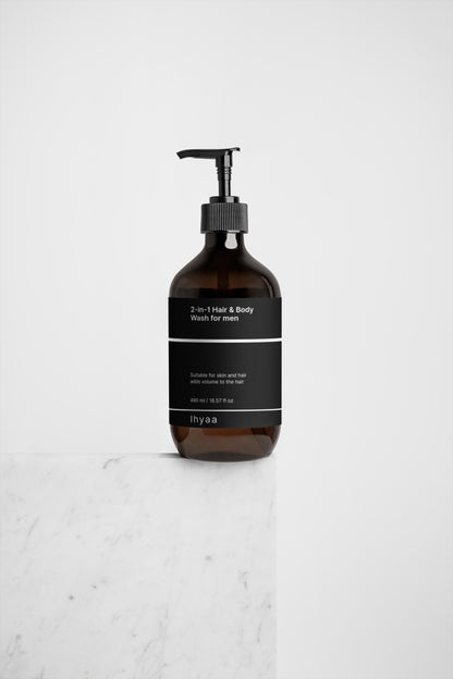 2-in-1 Hair & Body Wash for men